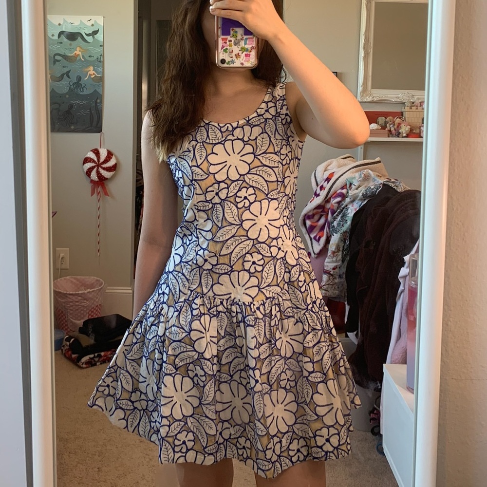 Lace Floral Dress